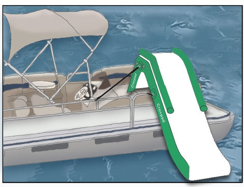 PONTOON INFLATABLE SLIDE FOR BOATS AND YACHTS