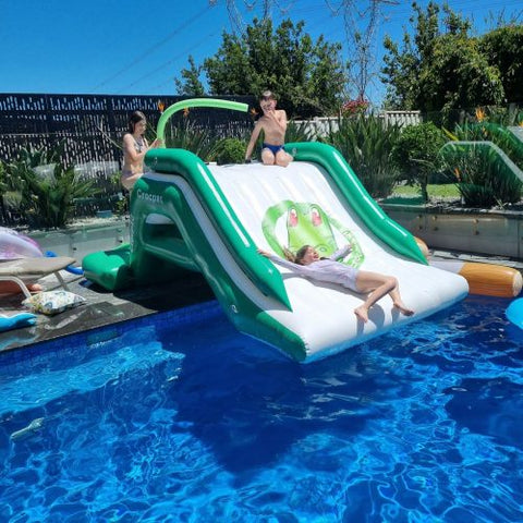 Inflatable Pools and the Splashy Delight of Inflatable Pool Slides