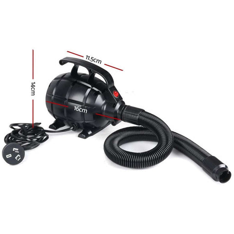 500W INFLATABLE AIR 2 IN 1 PUMP AND VACCUM