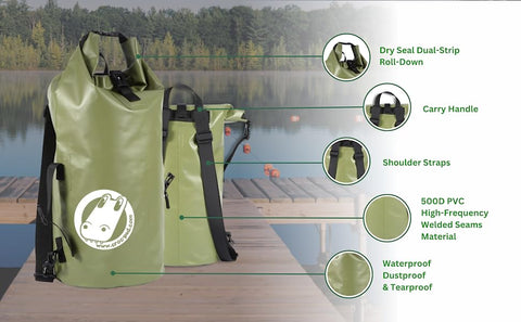 CROCPAD 30L WATERPROOF DRY BAG