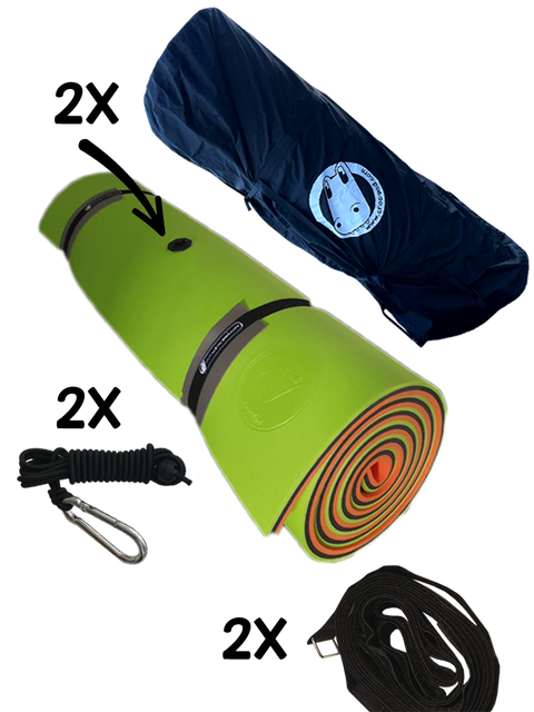 FLOATING WATER MAT AND WATERPROOF STORAGE BAG